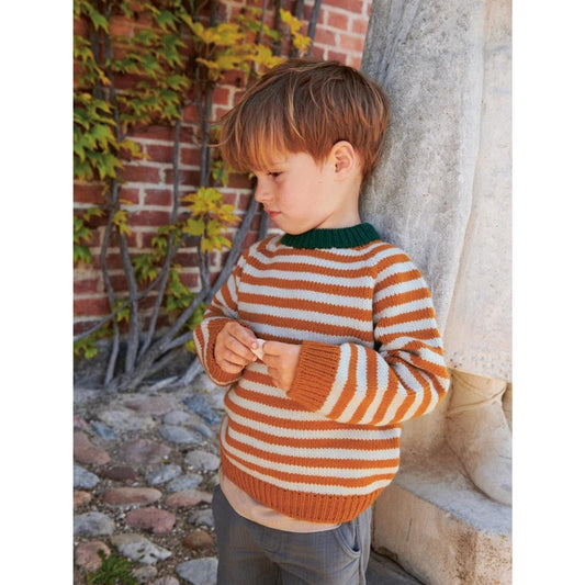 Sandnes Anleitungsheft 2408 Mykt Til Barn Nr. 3 Sout Sweater Junior