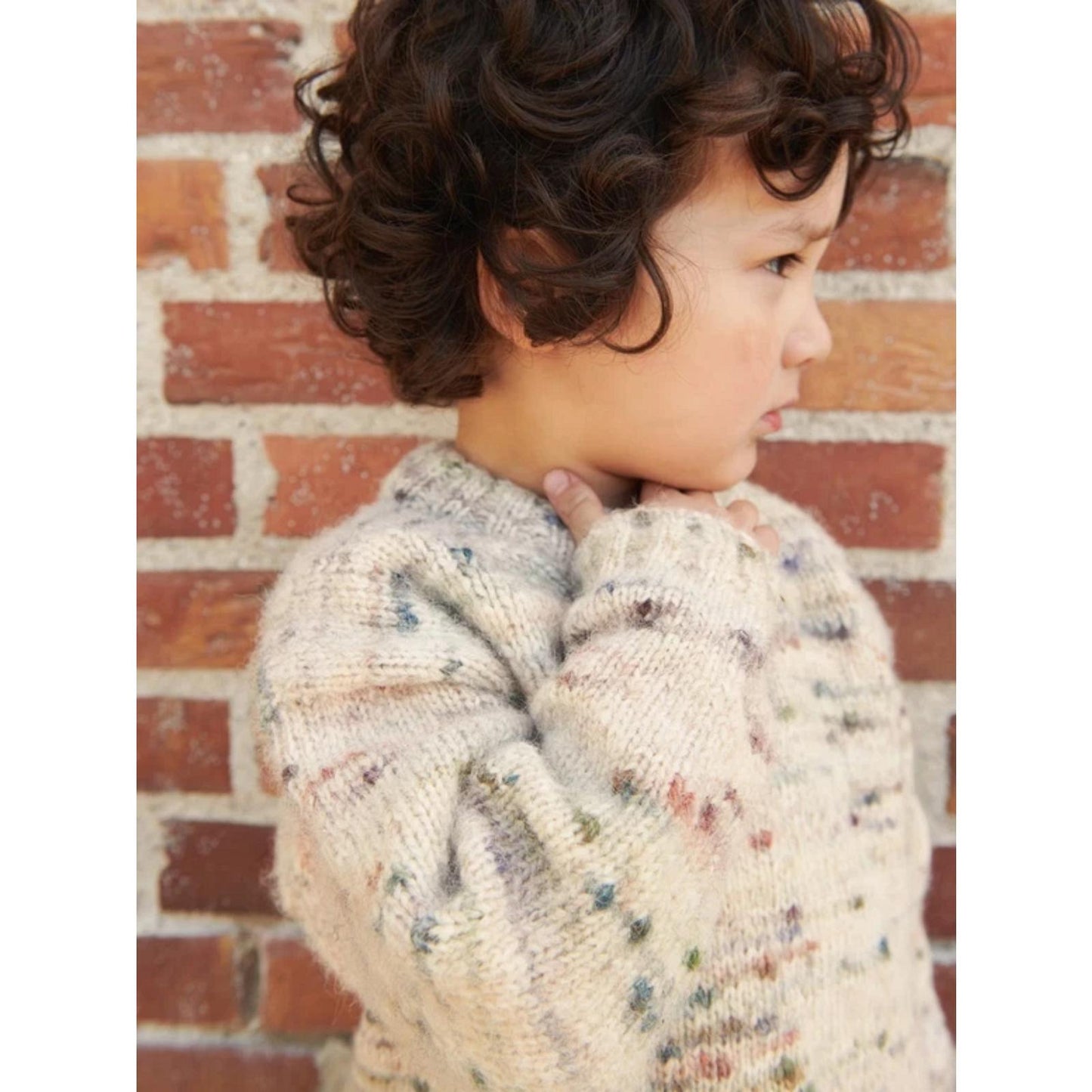 Sandnes Anleitungsheft 2408 Mykt Til Barn Nr. 8 Dave Sweater Junior