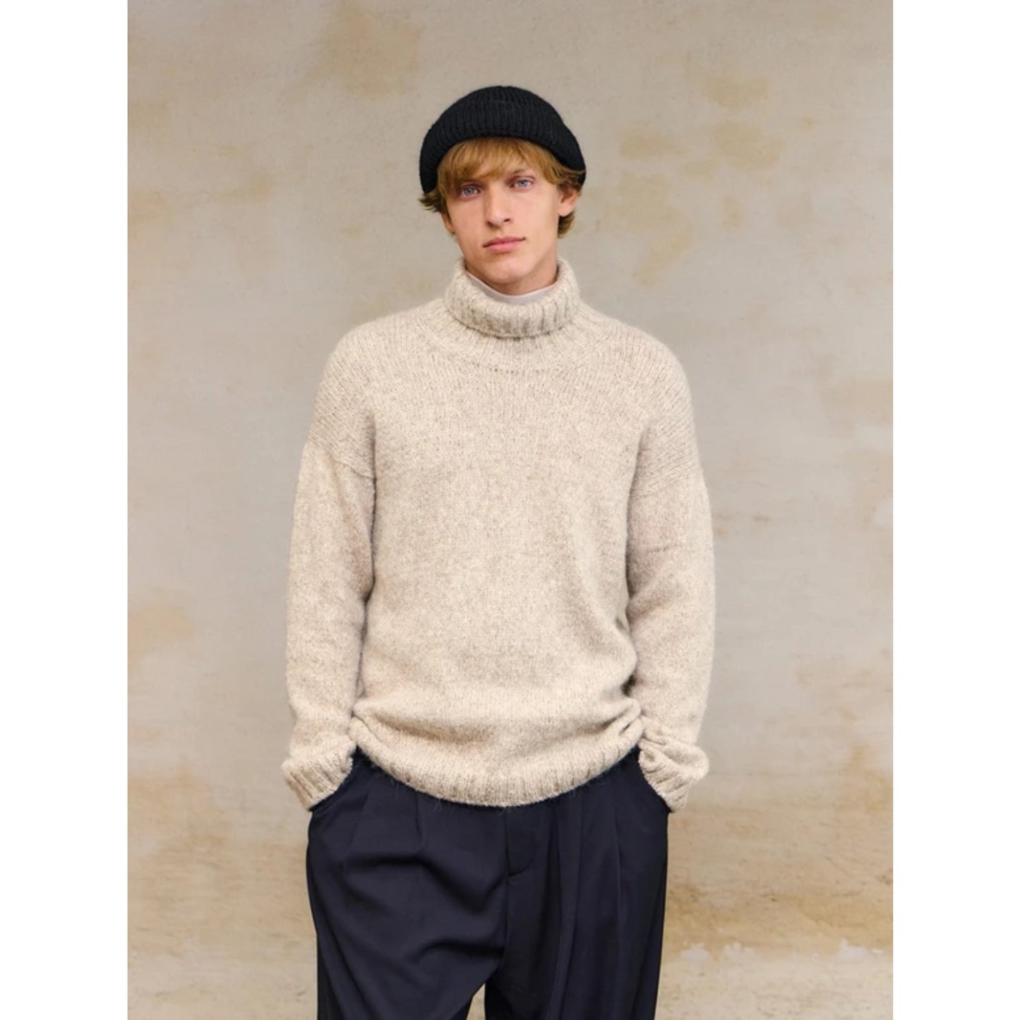 Sandnes Anleitungsheft 2412 MR. Nr. 2 Dave Sweater Man