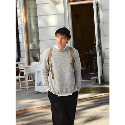 Sandnes Anleitungsheft 2412 MR. Nr. 8 Brendan Sweater Man