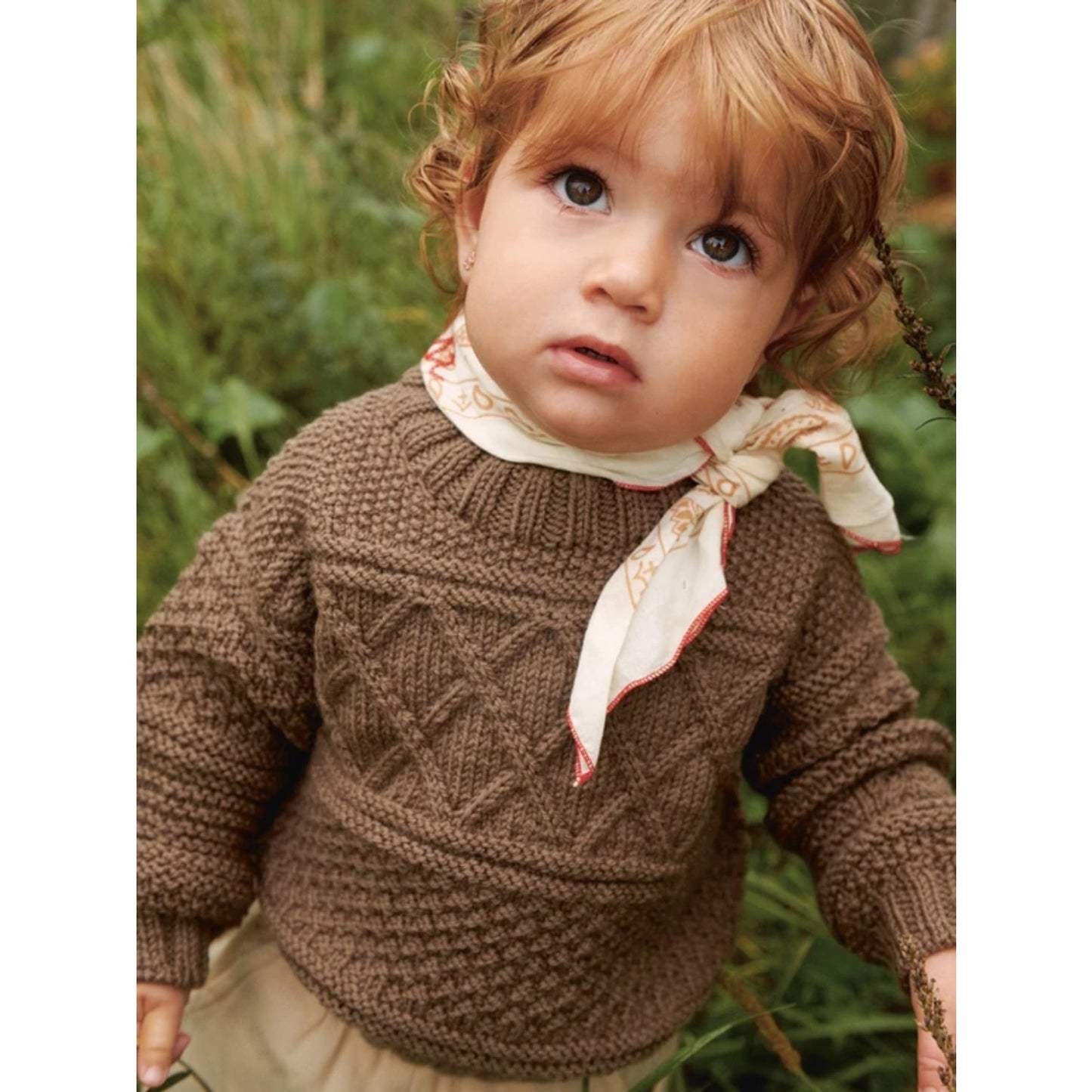 Sandnes Anleitungsheft 2413 Myk Start Nr. 1 Guernsey Sweater Baby