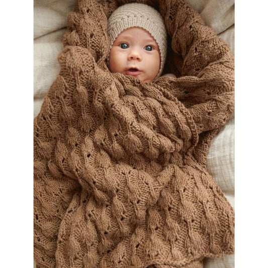 Sandnes Anleitungsheft 2413 Myk Start Nr. 3 Lilja Babyblanket