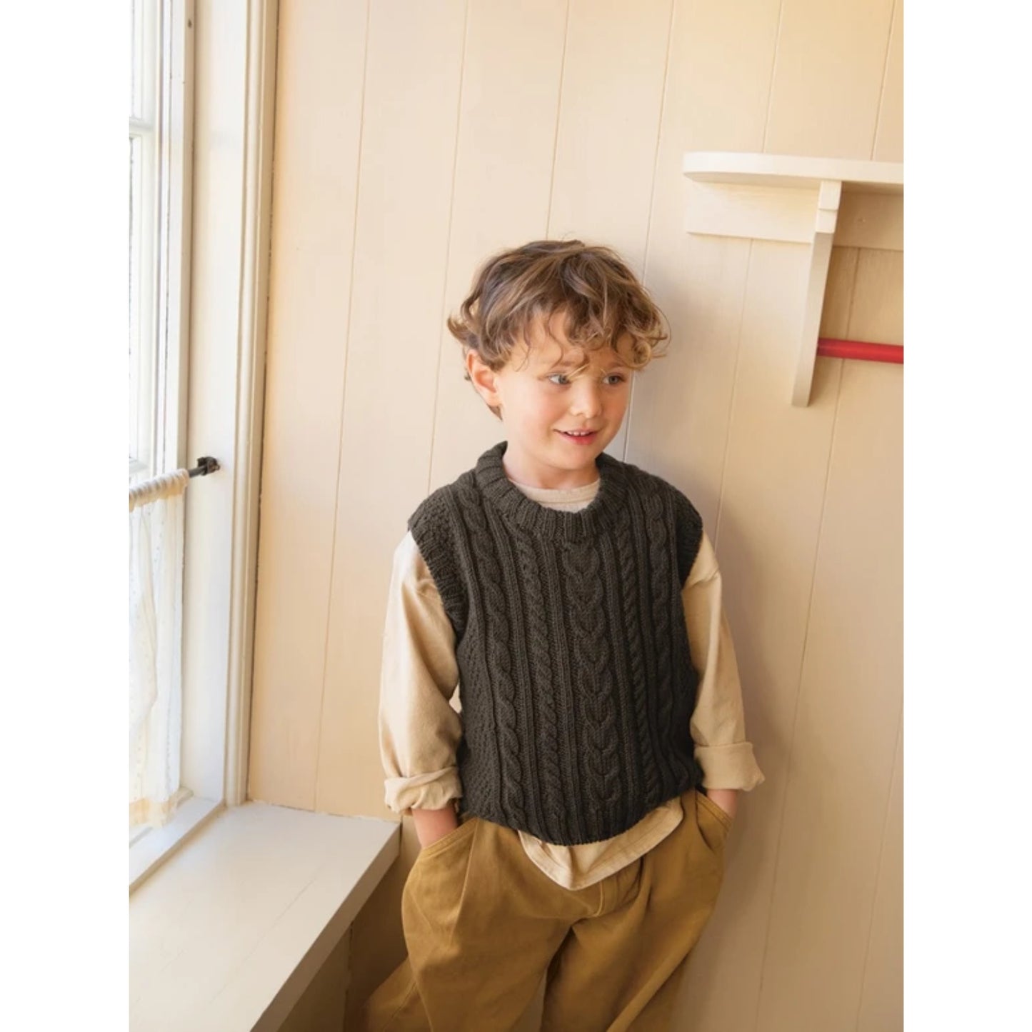 Sandnes Anleitungsheft 2501 Mykt til barn Nr. 3 Caspian Slipover Junior
