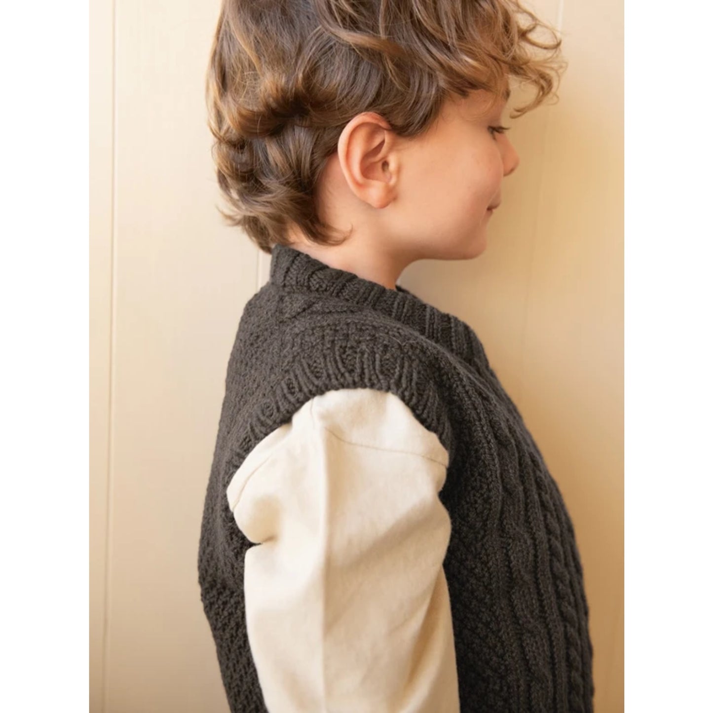 Sandnes Anleitungsheft 2501 Mykt til barn Nr. 3 Caspian Slipover Junior