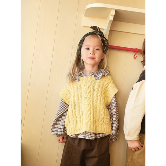 Sandnes Anleitungsheft 2501 Mykt til barn Nr. 4 Cora Slipover Junior