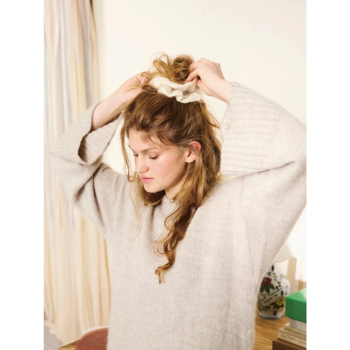 Sandnes Anleitungsheft 2502 DIY Nr. 11 Fleur Scrunchie