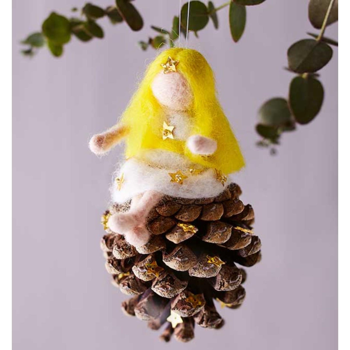 Filz-Minis mit Naturmaterial (DE)