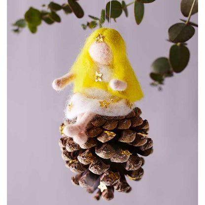 Filz-Minis mit Naturmaterial (DE)