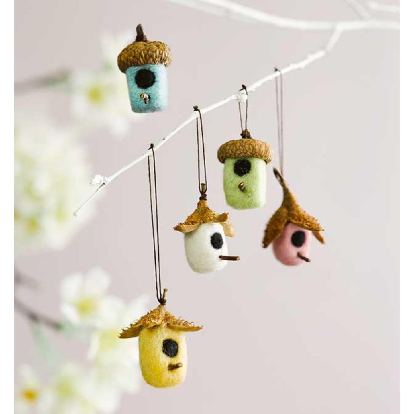 Filz-Minis mit Naturmaterial (DE)