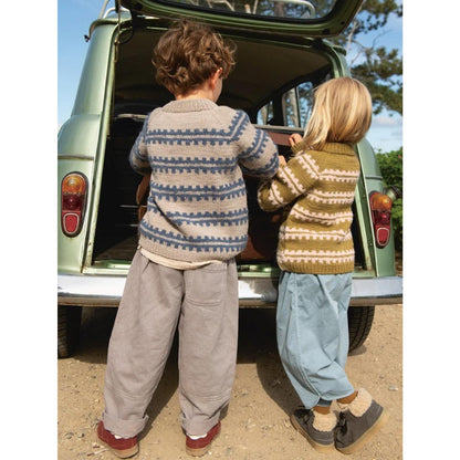 Sandnes Anleitungsheft 2506 Sommerbaby Nr.  2 Ridge Sweater Junior