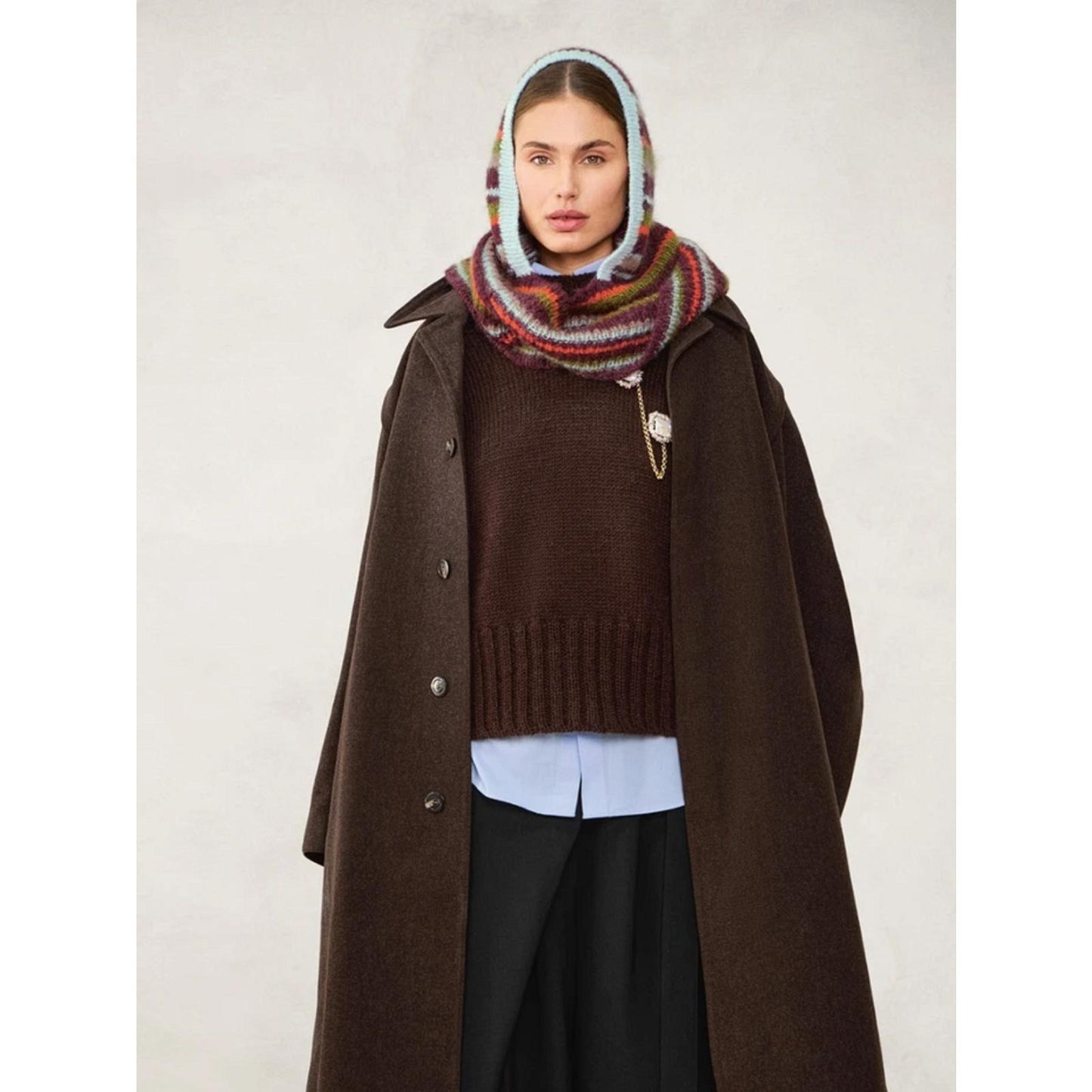 Sandnes Anleitungsheft 2507 Nr. 11 Snuggle Hood