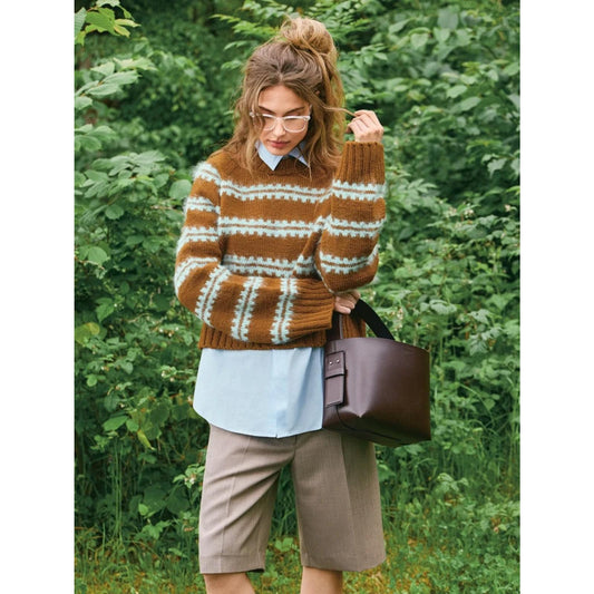 Sandnes Anleitungsheft 2507 Nr. 8 Ridge Sweater