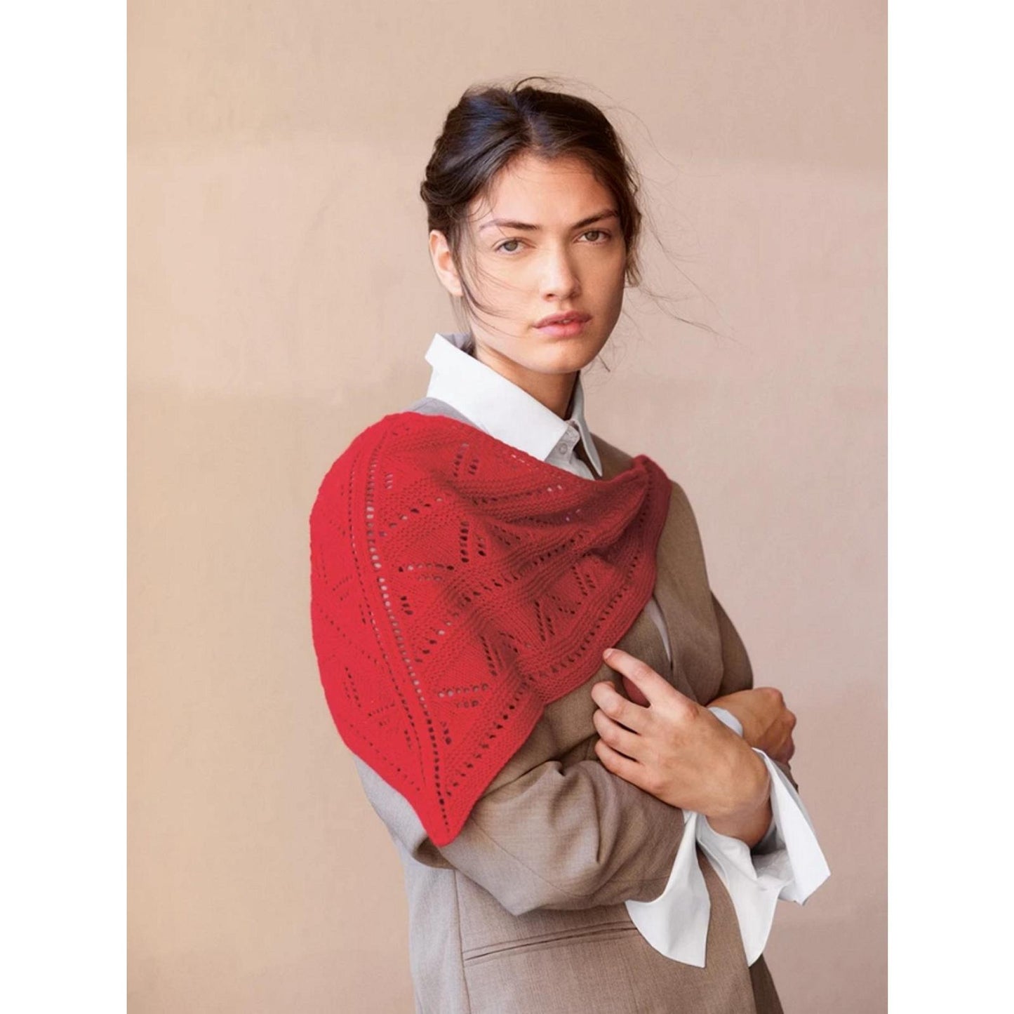 Sandnes Anleitungsheft 2508 Nr. 1 Petra Scarf