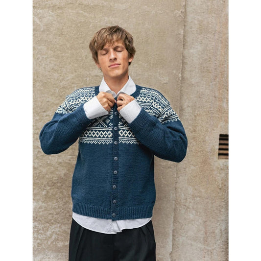 Sandnes Anleitungsheft 2510 Nr. 7 Setesdalkofte Herren