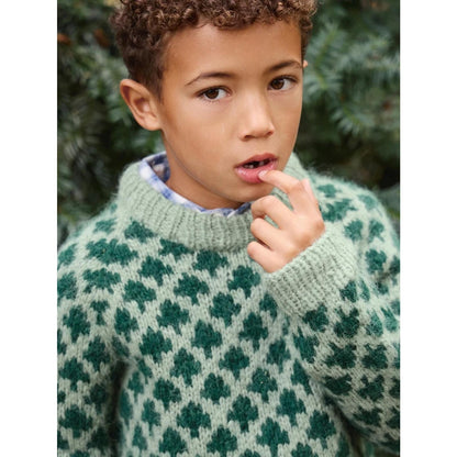 Sandnes Anleitungsheft 2511 Christmas Tree Sweater Nr. 1 Sweater Junior