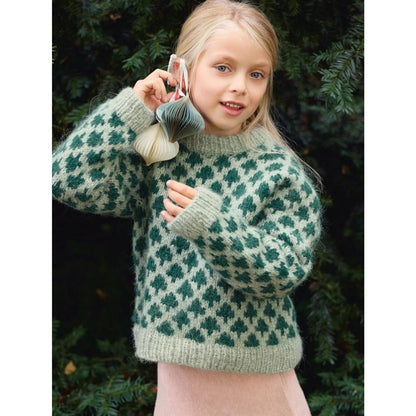 Sandnes Anleitungsheft 2511 Christmas Tree Sweater Nr. 1 Sweater Junior