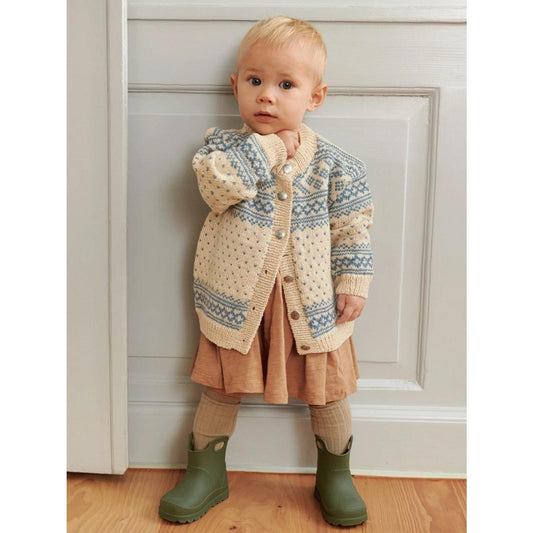 Sandnes Anleitungsheft 2512 Nr. 1 Setesdalkofte Baby