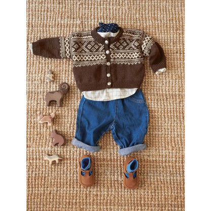 Sandnes Anleitungsheft 2512 Nr. 1 Setesdalkofte Baby