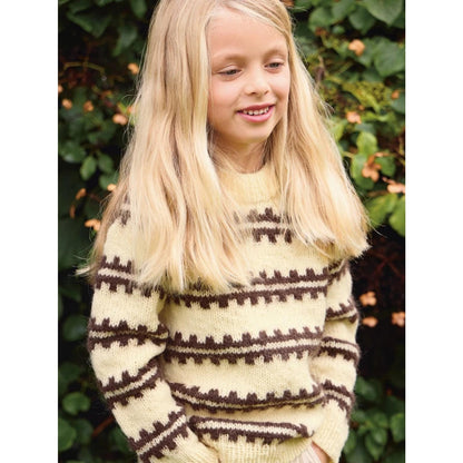 Sandnes Anleitungsheft 2513 Nr. 3 Ridge Sweater Junior
