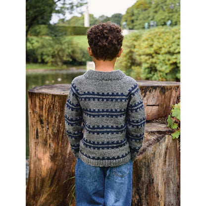 Sandnes Anleitungsheft 2513 Nr. 3 Ridge Sweater Junior