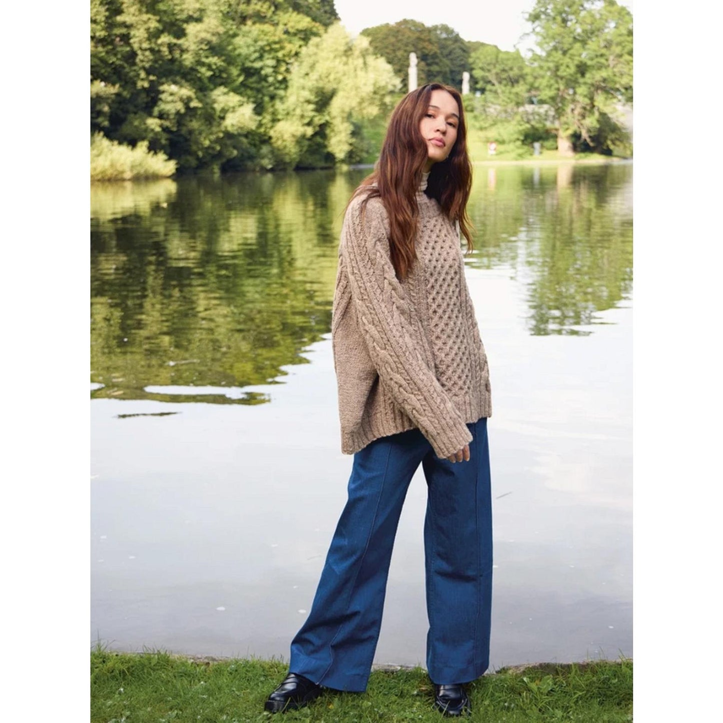 Sandnes Anleitungsheft 2513 Nr. 4 Wilbur Cable Sweater
