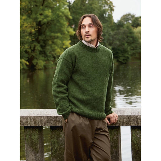 Sandnes Anleitungsheft 2513 Nr. 5 Damian Sweater Man