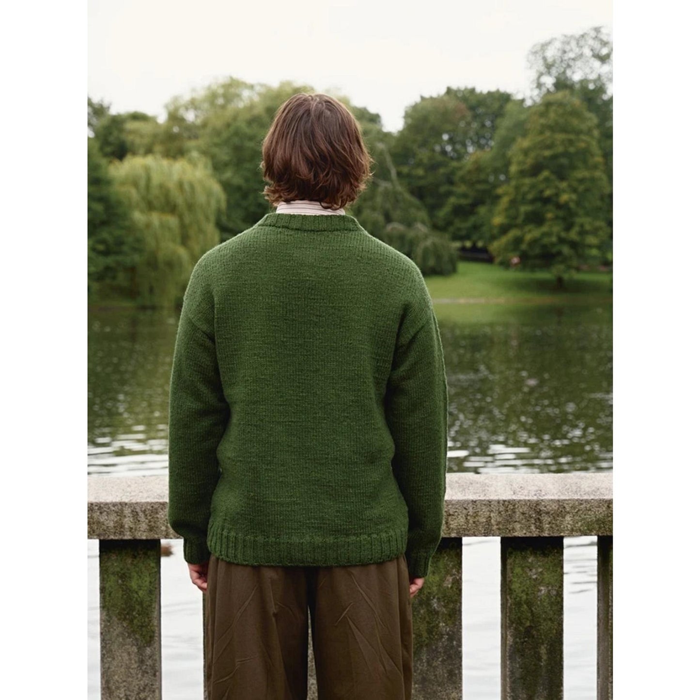 Sandnes Anleitungsheft 2513 Nr. 5 Damian Sweater Man