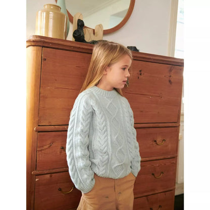 Sandnes Anleitungsheft 2601 Nr. 1 Nilo Sweater Junior