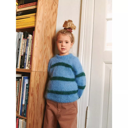 Sandnes Anleitungsheft 2601 Nr. 2 Skye Sweater Junior