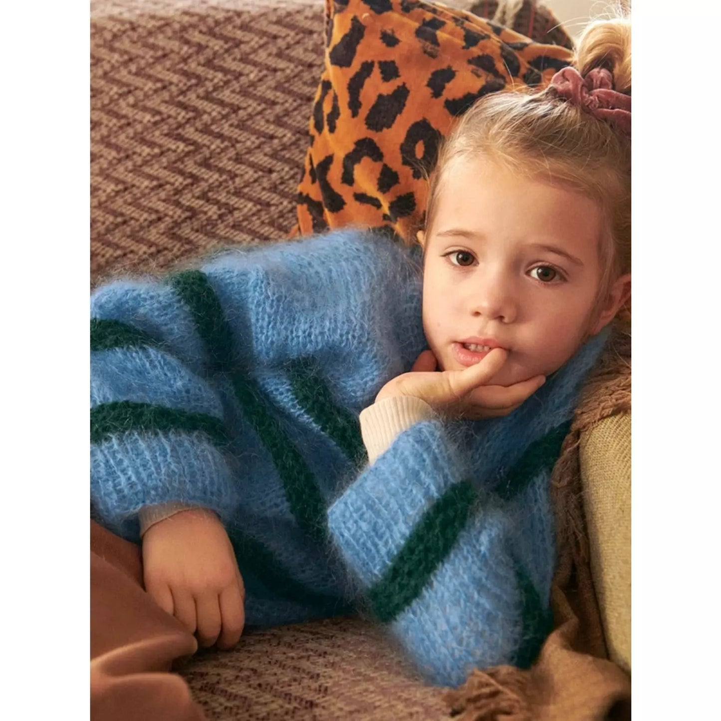 Sandnes Anleitungsheft 2601 Nr. 2 Skye Sweater Junior