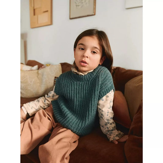 Sandnes Anleitungsheft 2601 Nr. 4 Loui Slipover Junior