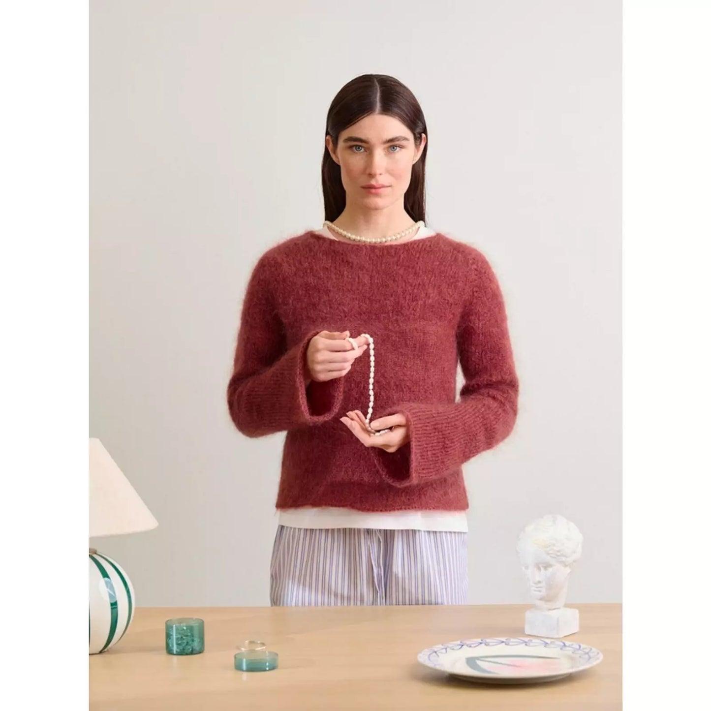 Sandnes Anleitungsheft 2602 Nr. 4 Lyra Sweater