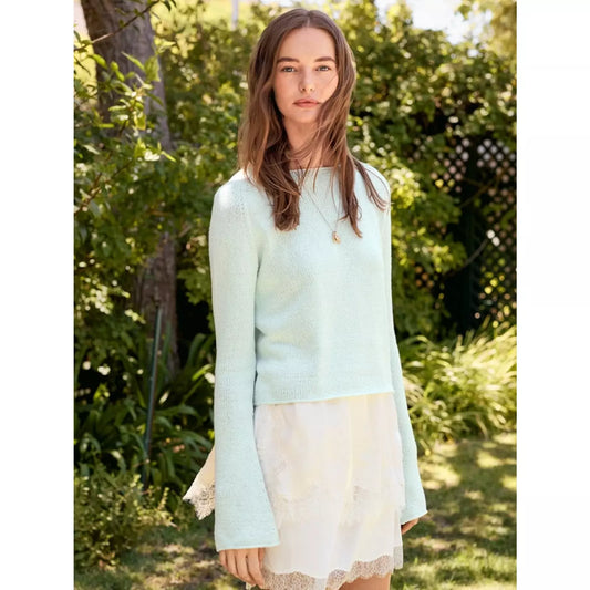 Sandnes Anleitungsheft Sommerstrick 2604 Nr. 5 Lyra Sweater
