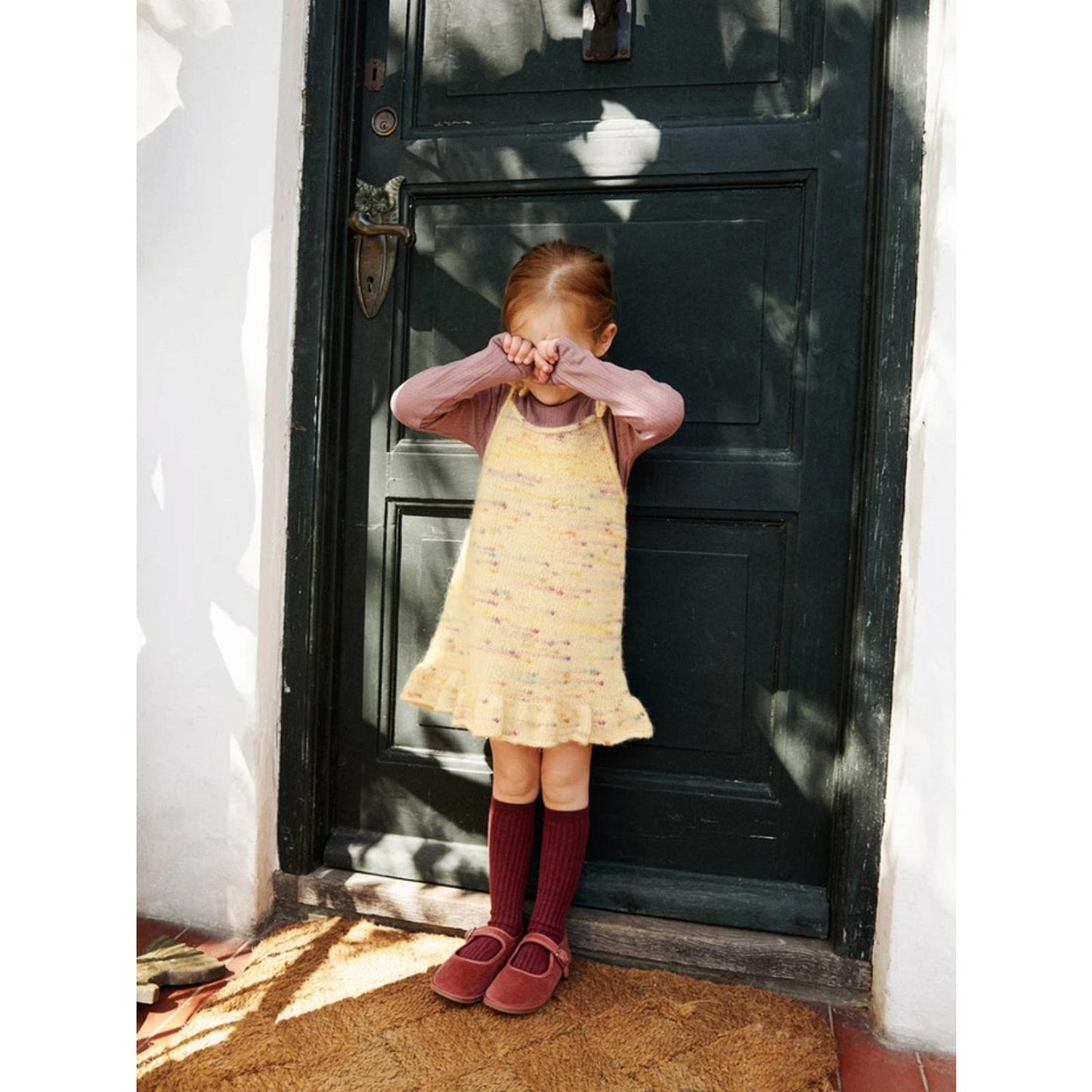 Sandnes Anleitungsheft Strick für Kinder 2605 Nr. 2 Polly Dress Junior