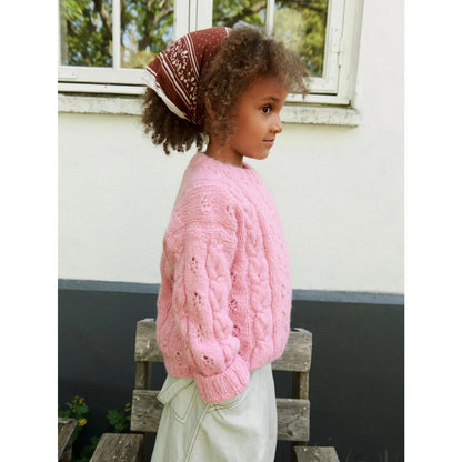 Sandnes Anleitungsheft Strick für Kinder 2605 Nr. 3 Junia Sweater Junior