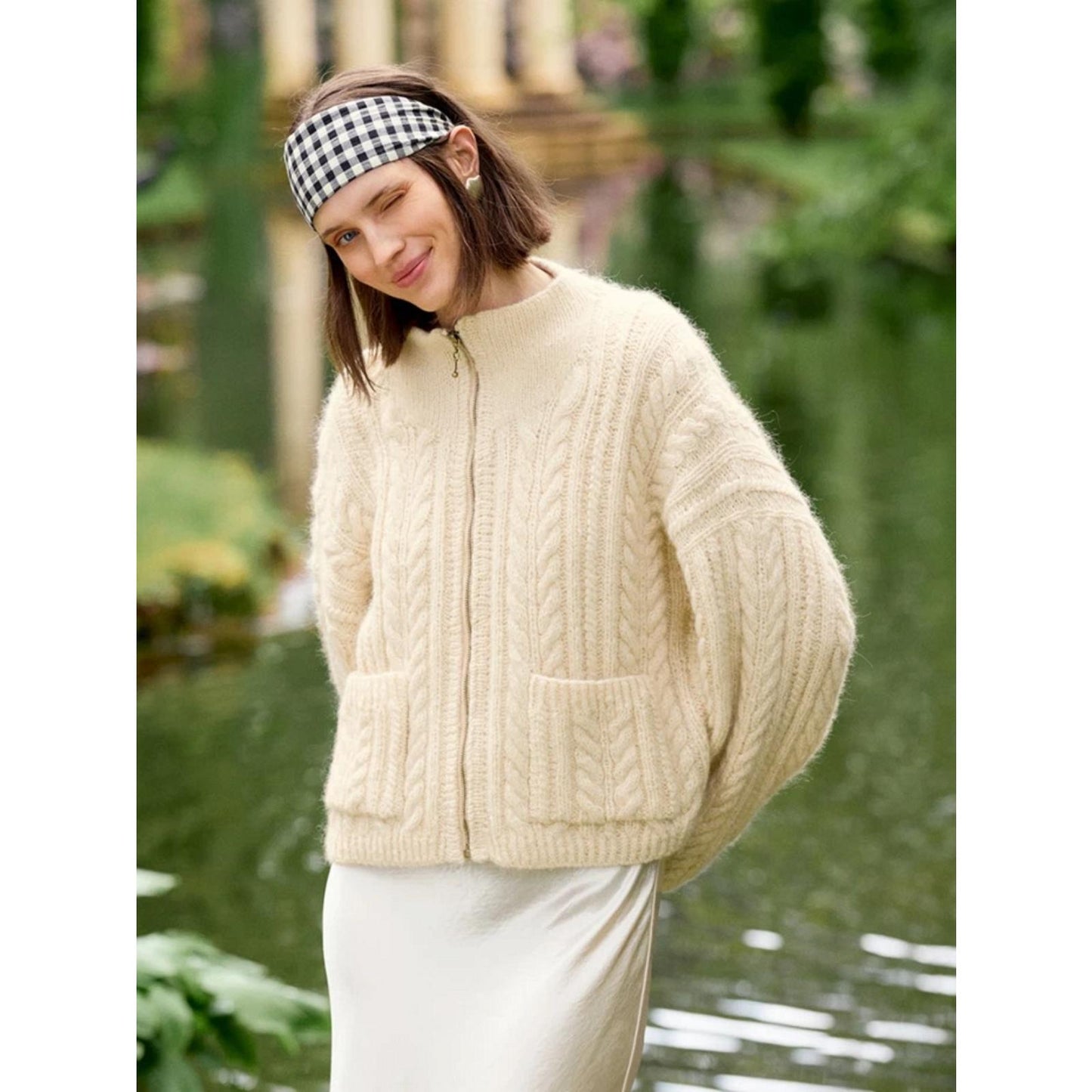 Sandnes Anleitungsheft 2606 Nr. 7 Kaja Jacket