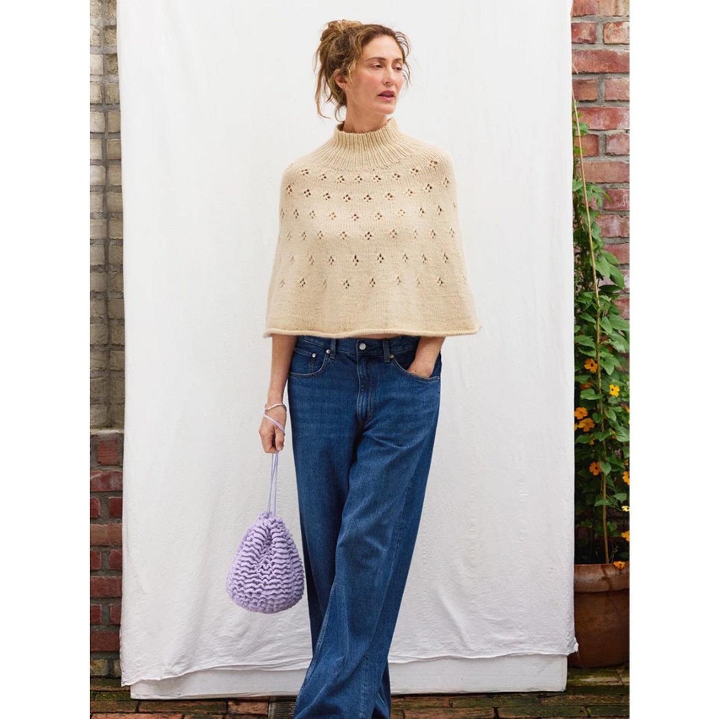 Sandnes Anleitungsheft 2606 Nr. 9 Petal Bucket Bag