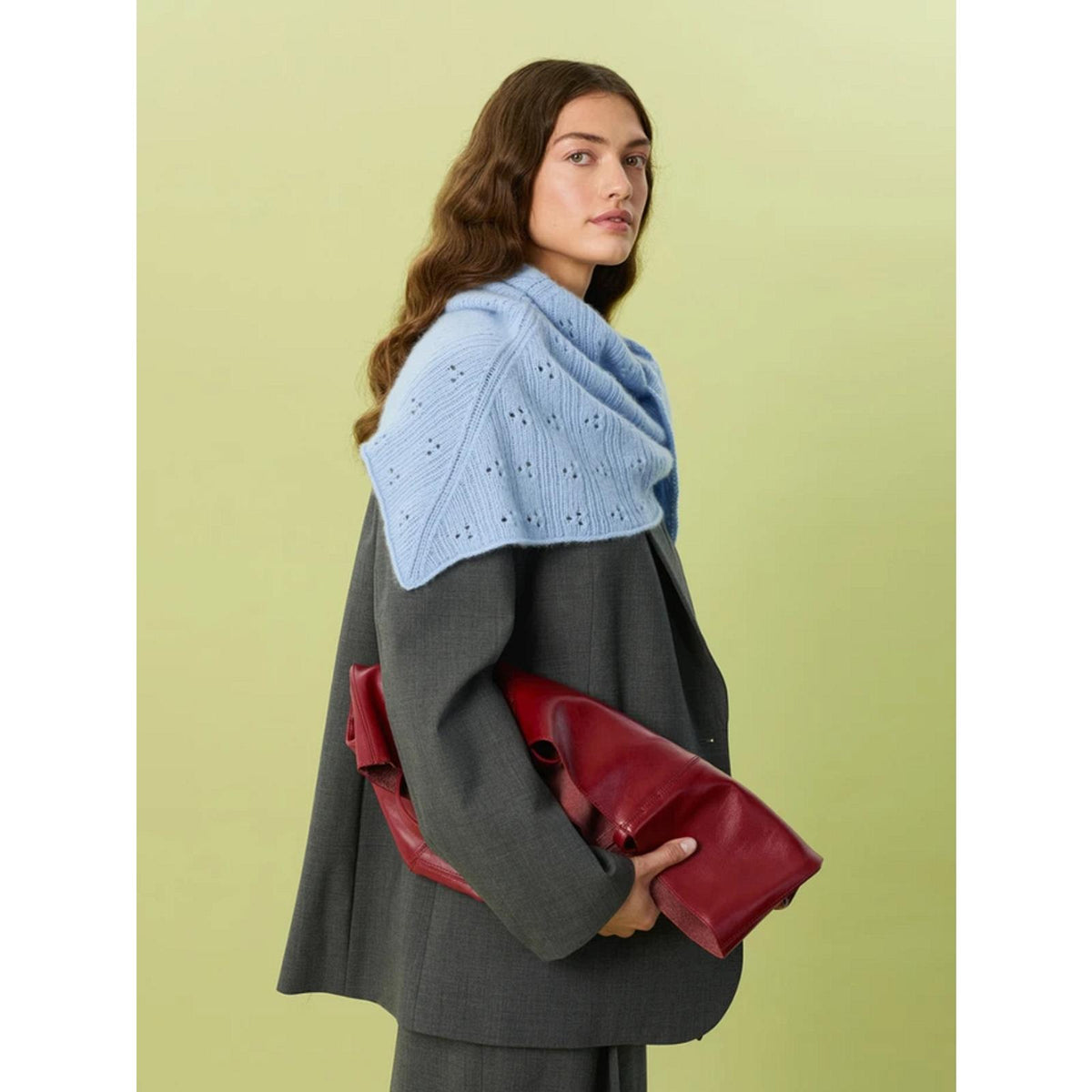 Sandnes Anleitungsheft 2607 Nr. 3 Miu Pointelle Shawl