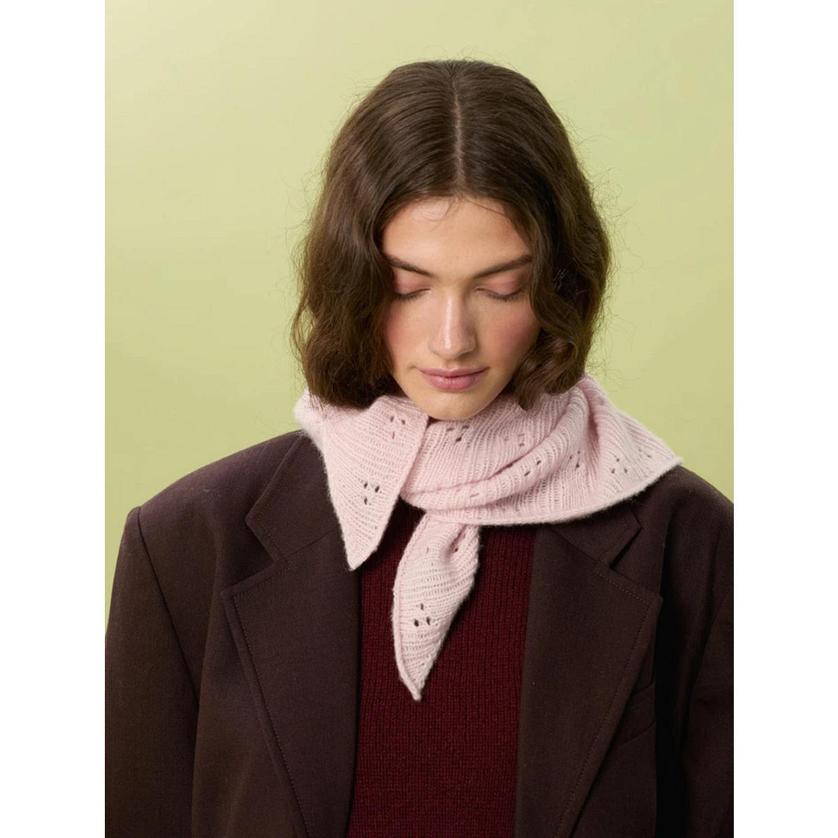 Sandnes Anleitungsheft 2607 Nr. 3 Miu Pointelle Shawl