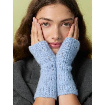 Sandnes Anleitungsheft 2607 Nr. 4 Miu Pointelle Mittens + Fingerless
