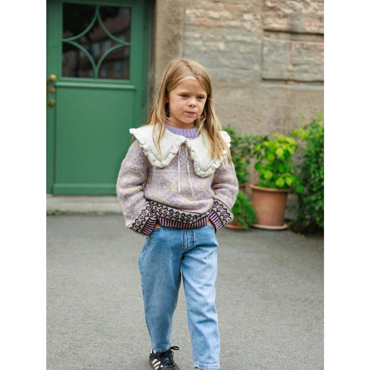 Sandnes Anleitungsheft 2608 Nr. 2 Rose Junior
