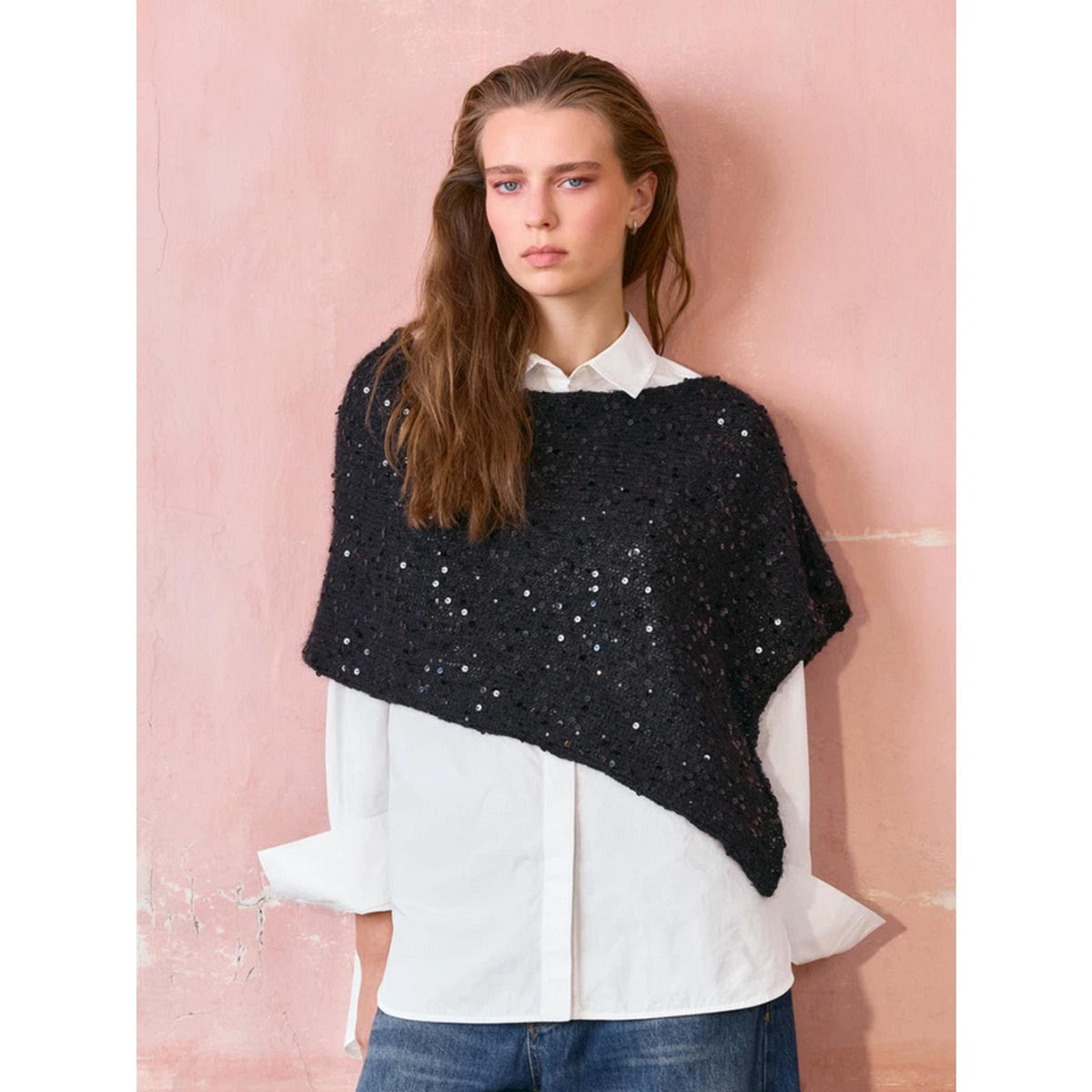 Sandnes Anleitungsheft 2610 Nr. 4 Belle Poncho