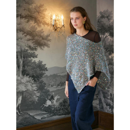 Sandnes Anleitungsheft 2610 Nr. 4 Belle Poncho