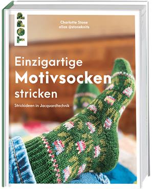 Einzigartige Motivsocken stricken, 57041