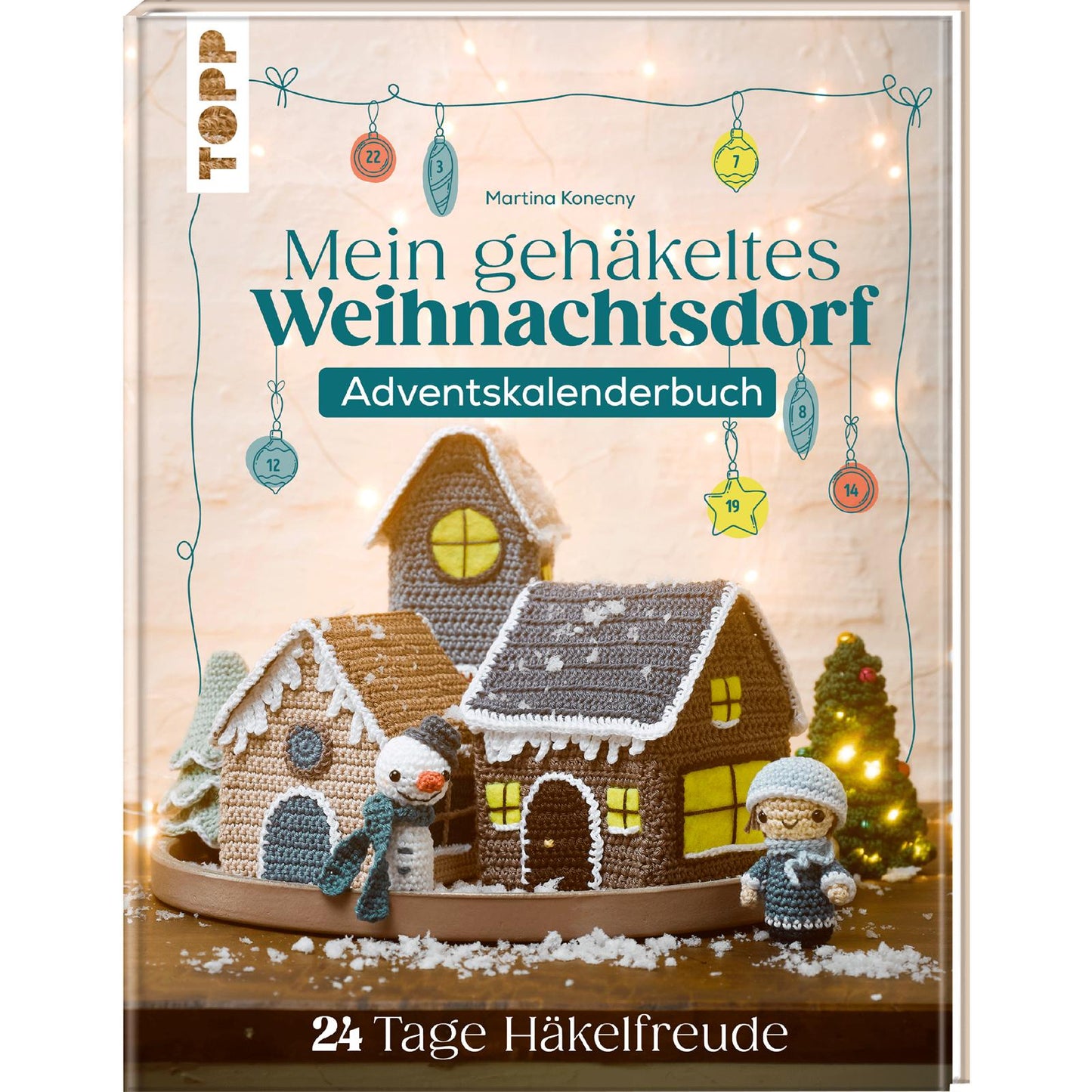 Gehäkeltes Weihnachtsdorf