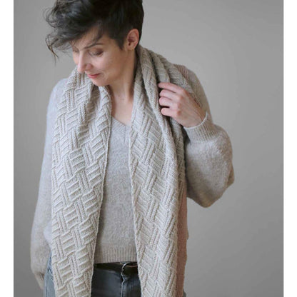 Mairlynd Shawl Love mit Row Maps