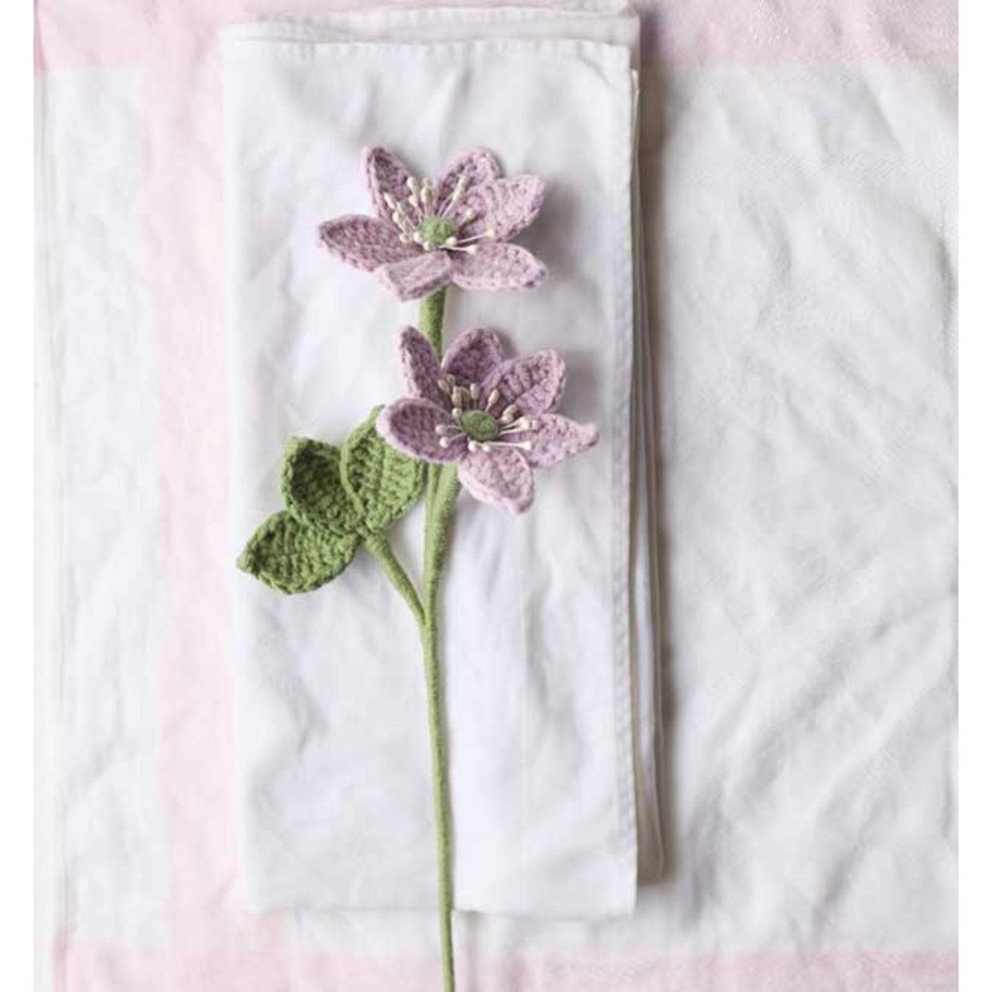 Romantische Blumen häkeln