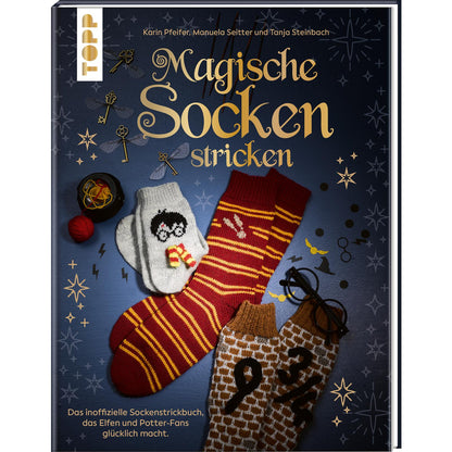 Magische Socken stricken – Das inoffizielle Sockenstrickbuch für Fantasy-Fans (DE)
