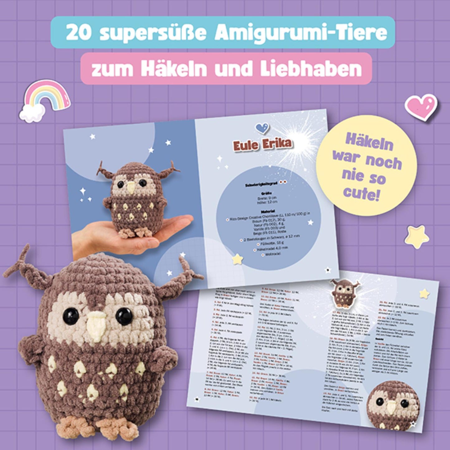 Yarnies - Collect. Create. Cuddle. (DE) 20 supersüße Amigurumi-Tiere zum Häkeln