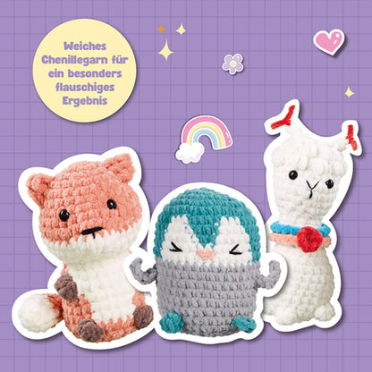 Yarnies - Collect. Create. Cuddle. (DE) 20 supersüße Amigurumi-Tiere zum Häkeln